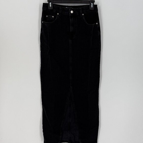 ASOS Petite Dresses & Skirts - Women's ASOS Design Petite Denim Midi Skirt 6